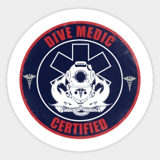 Dive Medic Sticker